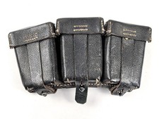 Patronentasche zum K98 Wehrmacht ( für 6 Ladestreifen) Leicht getragenes Stück m