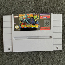 Capcom Super Ghouls 'n Ghosts Nintendo SNES Cartridge NTSC-U/C 1991