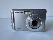 Samsung ES15 Silver Compact Digital Camera 10.2mp TESTED WORKING