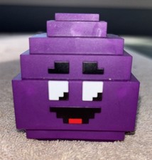 2025 McDonald  s A Minecraft Movie Adult Happy Meal Grimace Egg Toy Only