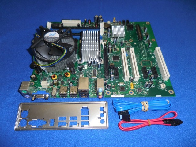 INTEL DG33FB Motherboard CPU 2 8 GHz C2D LGA 775 I O Heat Sink Fan D81072 303 EBay