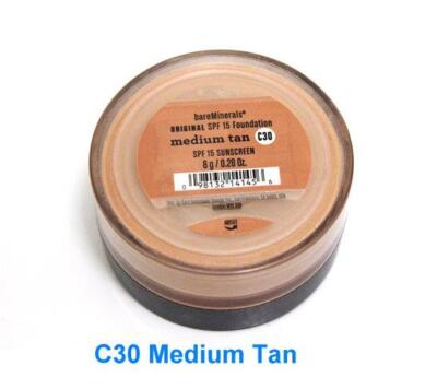 BareMINERALS ORIGINAL FOUNDATION Medium Tan (C30) NEW MINERAL POWDER 8G