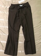 Alfred Dunner 10P Women  s Pants Brown Elastic Waist NWT