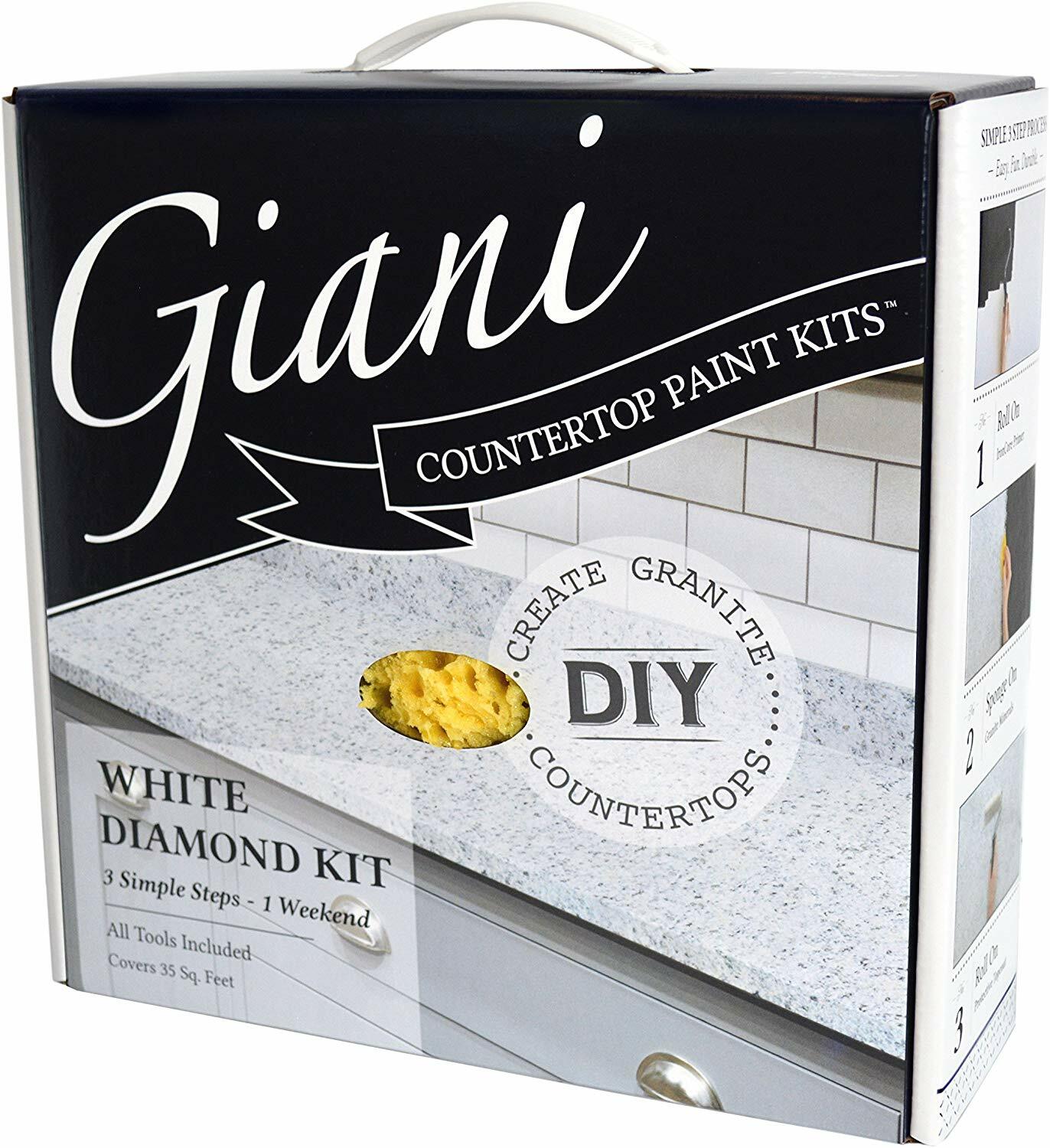 Giani Marble Countertop Paint Kit Carrara White For Sale Online Ebay