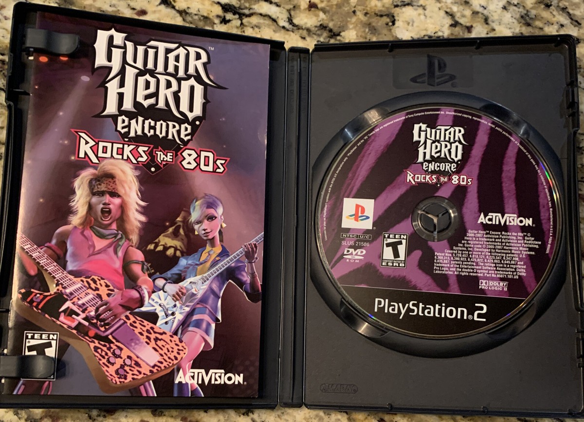 その他 Rock Heroes Video&#39;s [DVD] Amazon.com: Guitar Hero Encore: Rocks the 80's - PlayStation