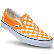 cheddar and white checkerboard vans