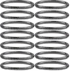 14Pcs/set Wholesale Lot Silver Hematite Bracelets Therapy Weight Loss Bangle Set