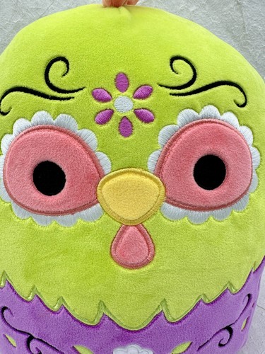 🔥SQUISHMALLOWS Giorno dei Morti Amparo Il Teschio di Zucchero di Pollo Viola Verde 12” - Foto 2 di 19