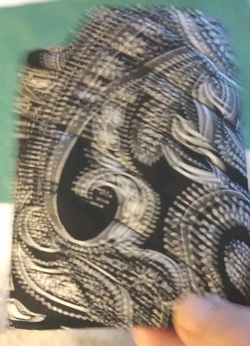 Vera Bradley Quilted Trifold Black And White Wallet nwt - Picture 12 of 13
