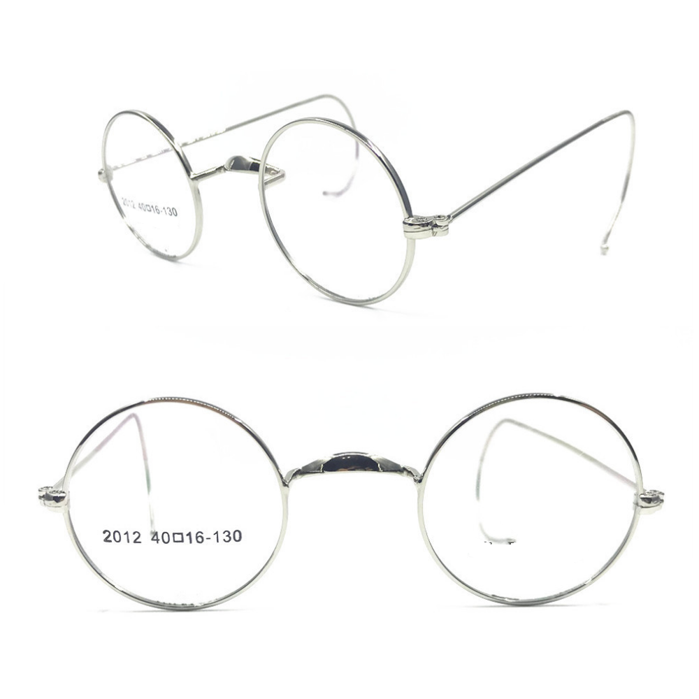 Eyeglass Frames Antique Glasses Retro Wire Round Vintage Rimmed Rx Spectacles C eBay