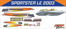 SEADOO SPORTSTER LE 2003-2006 GRAPHICS / DECAL / Sticker KIT CUSTOM