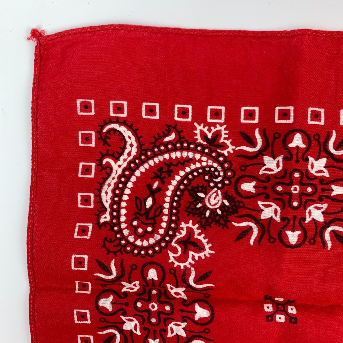 小物 60's Vintage bandanna iron cross pattern 小物 60's Vintage bandanna iron cross pattern 60's Vintage