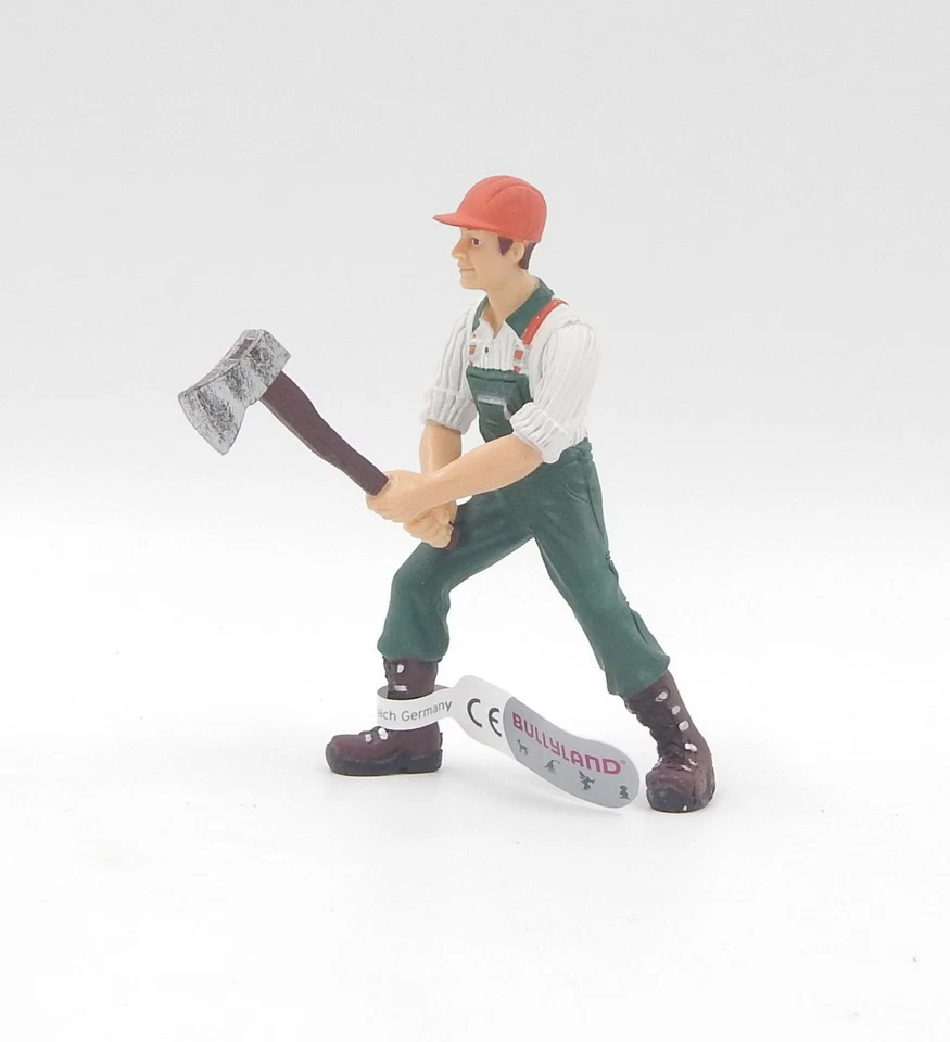 BULLYLAND 64444 - Holzfäller woodcutter Figur - NEU new