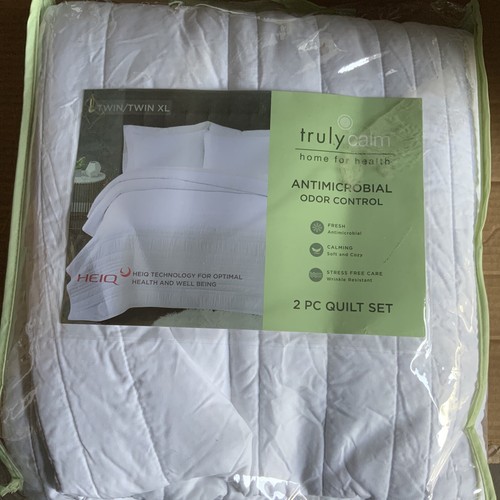 📀 Truly Calm: Antimicrobico Controllo Odori - Set Trapunta 2pz (Twin/Twin XL) - Foto 2 di 3