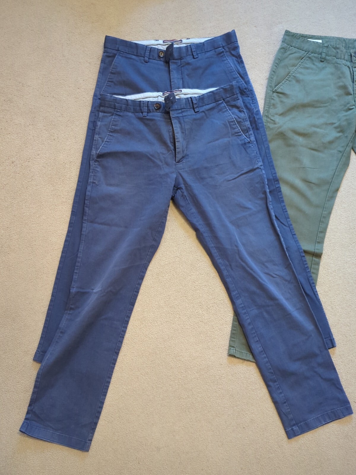 Mens Smart Casual Trousers TM Lewin Jack & Jones 32 Short Bundle 3