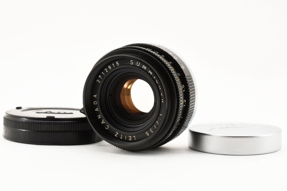 Leica Leitz Summicron M 35mm f/2 3rd III Canada Lens From Leica Leitz Summicron M 35mm f/2 3rd III Canada Lens From