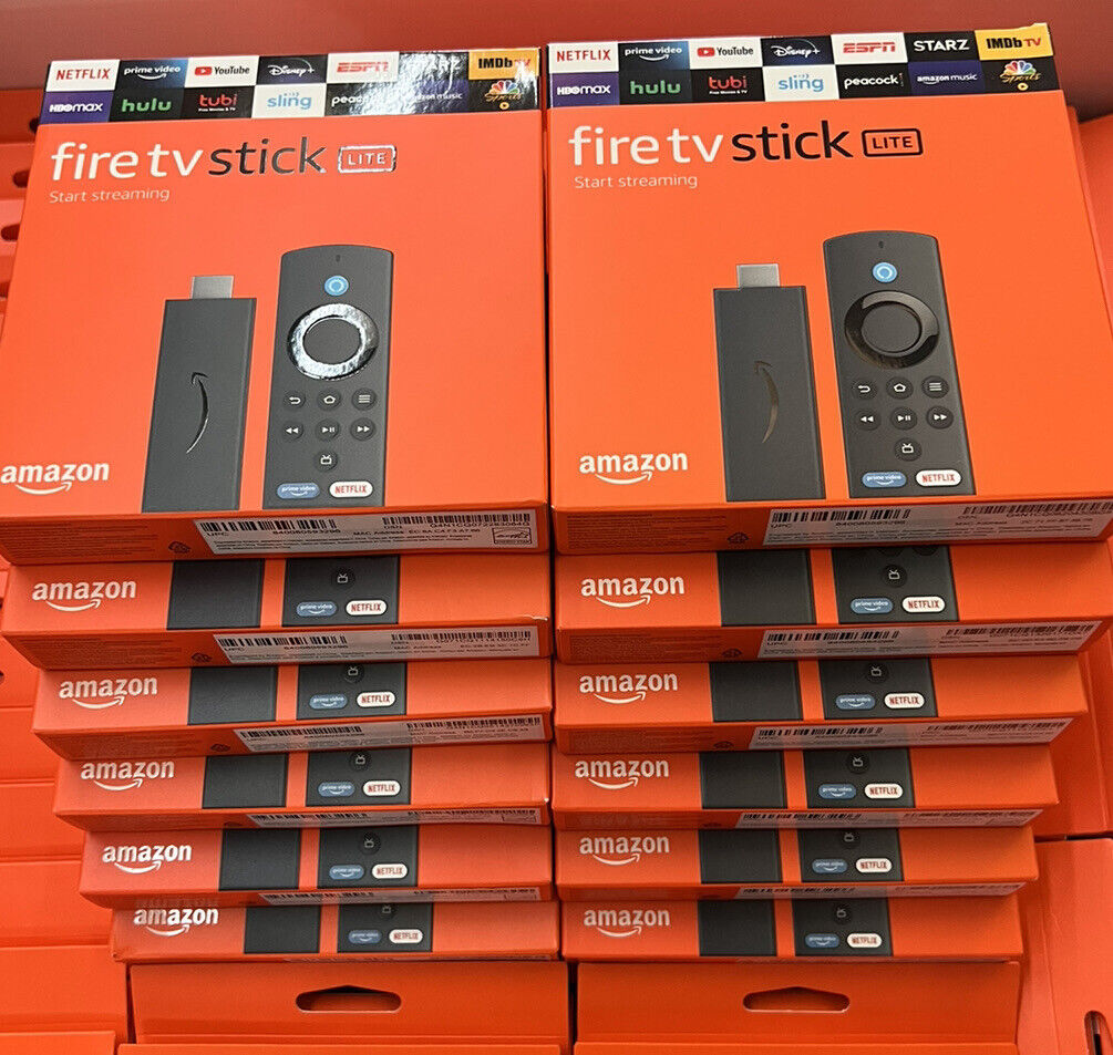 Lot Of 12 Amazon Fire Stick Lite with Alexa Voice Tv Remote Lot Of 12 Amazon Fire Stick Lite with Alexa Voice Tv Remote