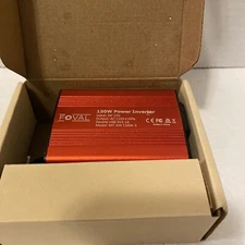 FOVAL 150W Power Inverter for Vehicles 12V DC to 110V AC Converter Car Adapter