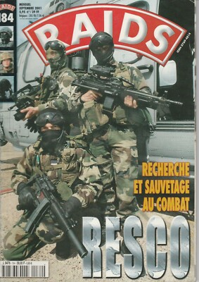  RAIDS N°184 - RESCO recherche et sauvetage au combat - Septembre 2001    c2r