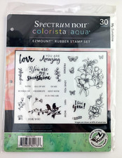 Spectrum Noir Colorista Aqua - MY SUNSHINE - EZMount EZ Mount Rubber Stamp Set