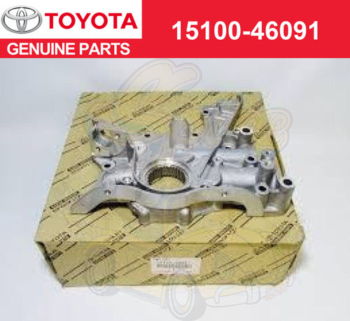 Toyota OEM  15100-46091 Supra IS300 GS300 JZS160 2JZGE 24-Valve Oil Pump Genuine - Picture 1 of 24
