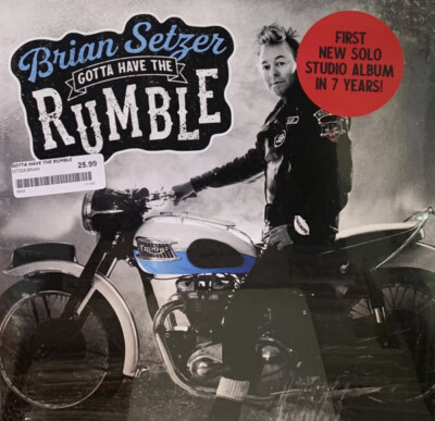 Brian Setzer Gotta Have The Rumble LP, Album 2021 Rock & Roll