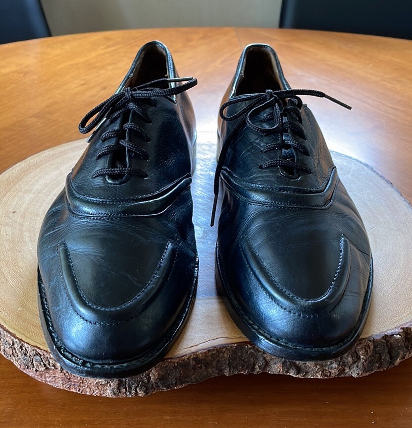 Vintage Kenneth Cole Italian leather oxfords mens 8.5 | eBay display picture 1