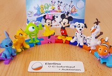 Ü Ei Disney alle 8 Figuren 100 Years of Wonder KOMPLETTER SATZ (ohne Zettel !!)