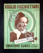 Music Sheet Music - I Want to Whistle - Fox trot for piano - Jimmy Mc. Hugh