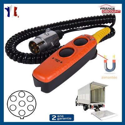 PARTSLINE Télécommande Hayon Électrique 2 Boutons DHOLLANDIA ERHEL MBB-INTER