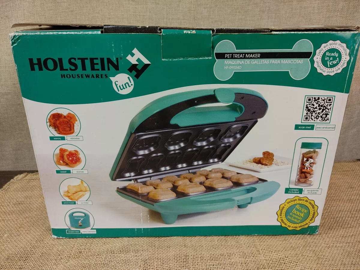 Holstein Housewares Pet Treat Maker Dog Biscuit Maker & Treat Container -  Used