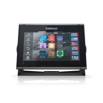 Simrad GO9 XSE Chartplotter Fishfinder CMAP/Discoverer, MED/HI Dwnscan
