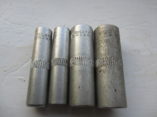 4 Metric Chrome Vanadium Deep Sockets - 1/4" drive - 6 8 11 & 13mm - Picture 8 of 8