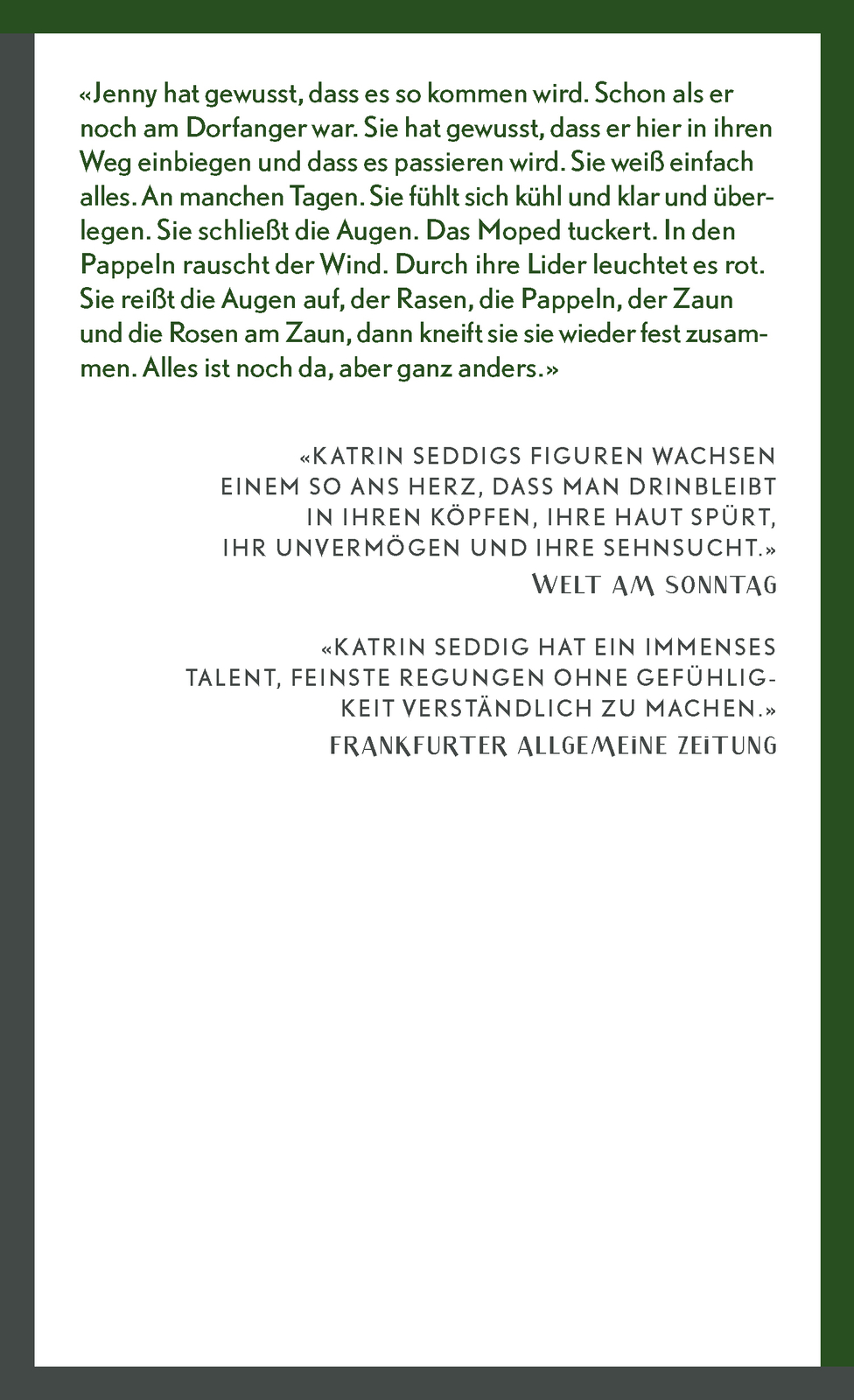 Thumbnail - Katrin Seddig / Das Dorf