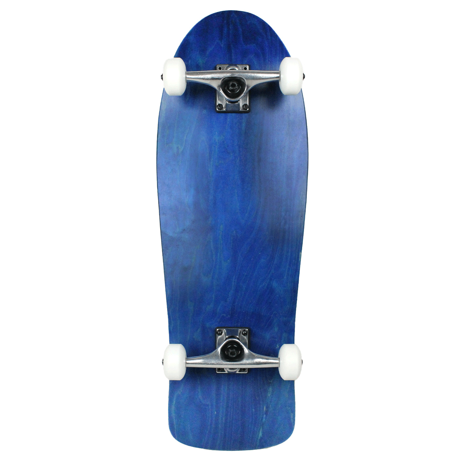 Moose Skateboards Old School 10" x 30" Stained Blue Blank Skateboard Complete