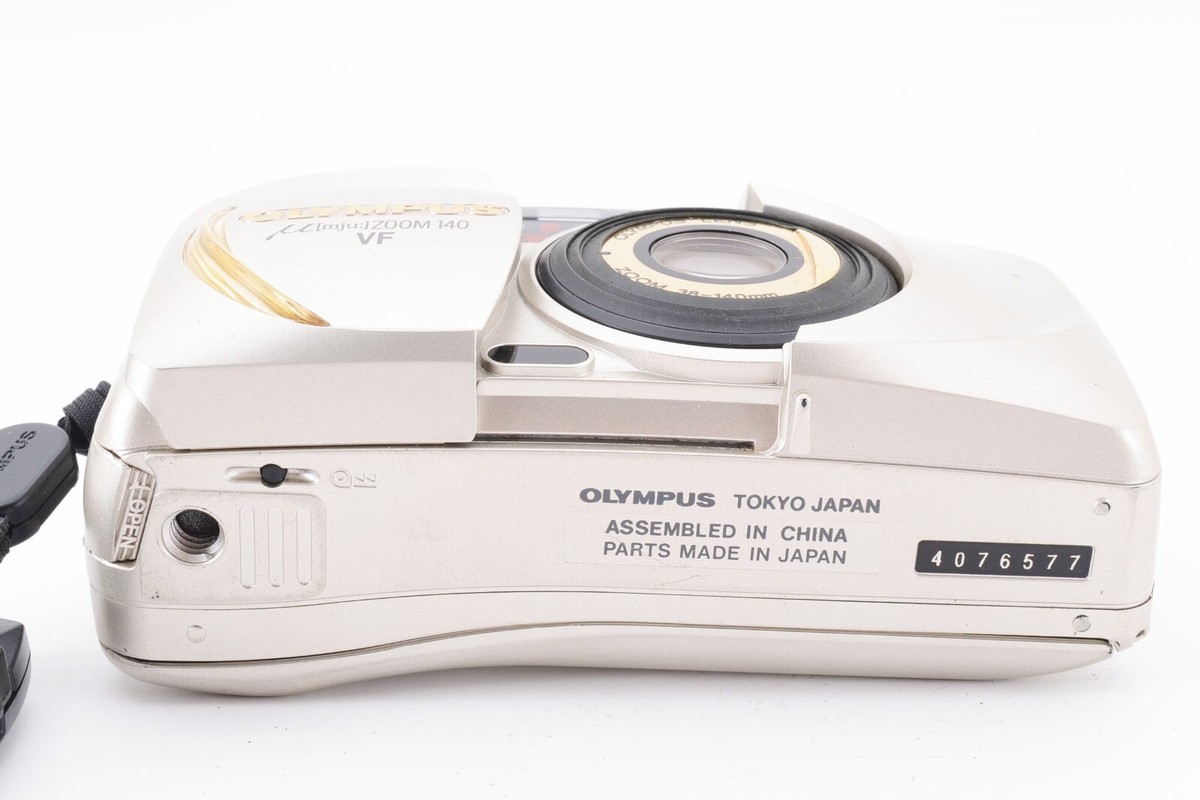 OLYMPUS μ[mju:] ZOOM 140 VF Olympus compact film camera As-is from