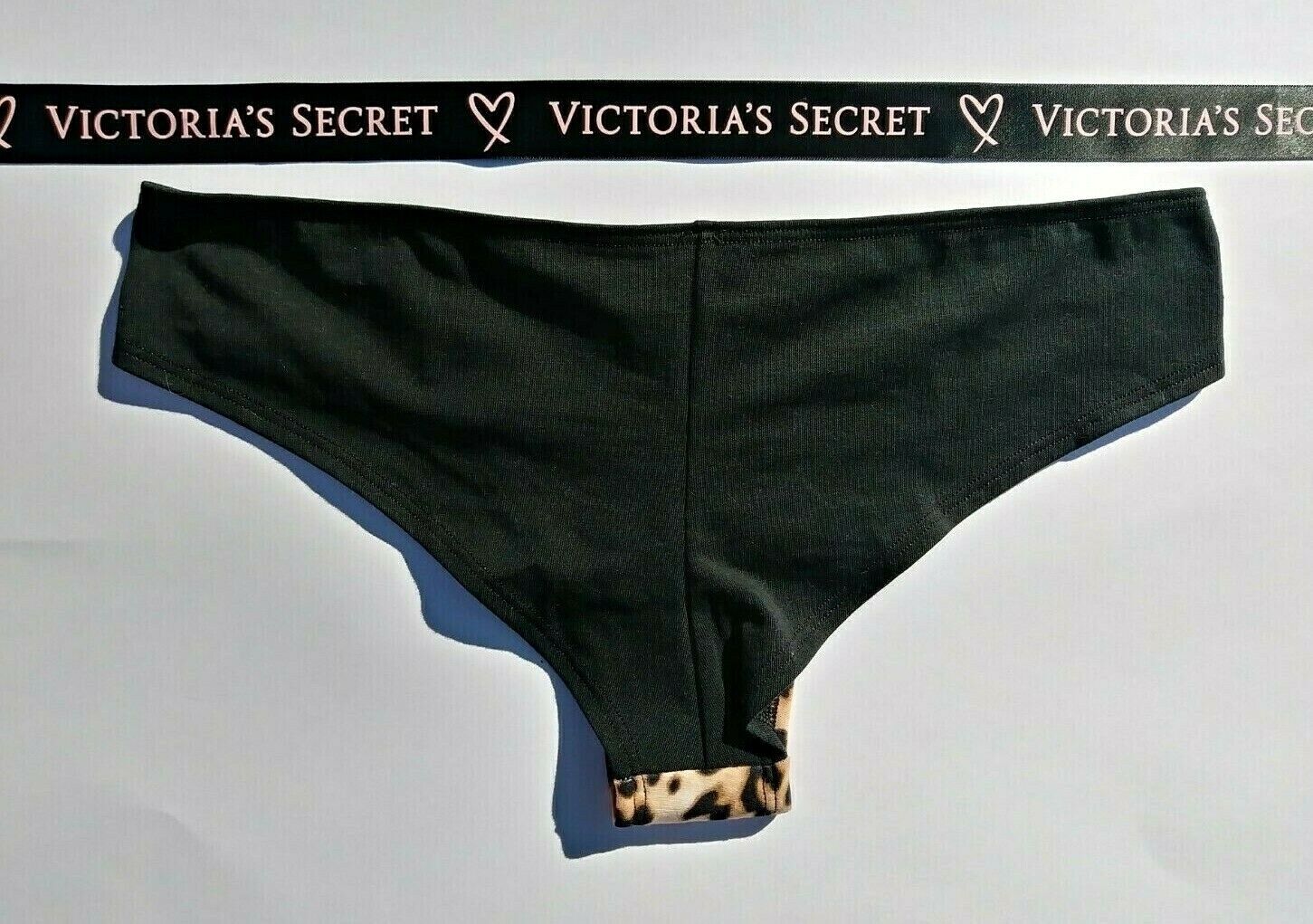 Victorias Secret Mini Logo Triple Strappy Cheekster SEXY Panty