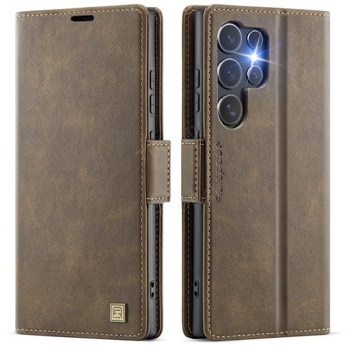 Etui na telefon komórkowy do Samsung Galaxy S25 S24 S23 FE S22 Plus Skórzane etui Wallet Case - Zdjęcie 9 z 72