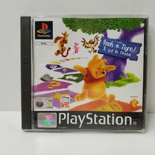 Pooh e Tigro! E Qui La Festa Pooh's Party Game PS1 2001 PAL Version SCES-03749