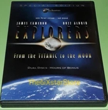 EXPLORERS DVD Set - 2009 Space Documentary NASA Buzz Alderon Cameron Adventure 