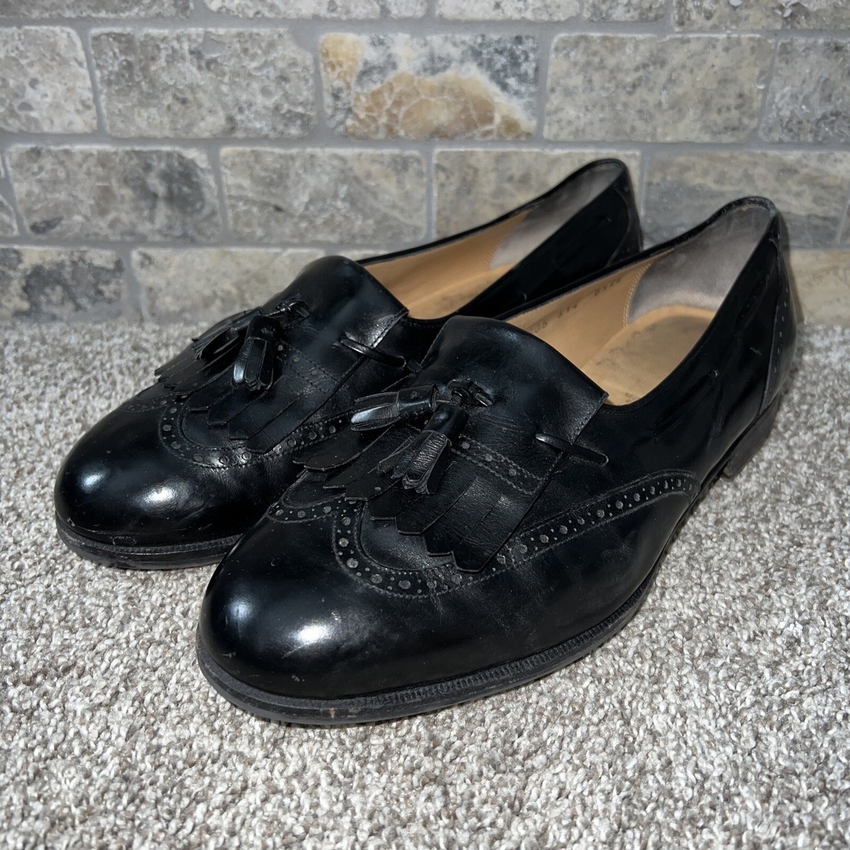 Men’s Ferragamo black dress slip on shoes Salvatore Ferragamo Men main image 2