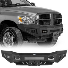 Discovery Front Bumper Wskid Plateled Lights For Dodge Ram 2500 3500 2006-2009 Discovery Front Bumper Wskid Plateled Lights For Dodge Ram 2500 3500 2006-2009