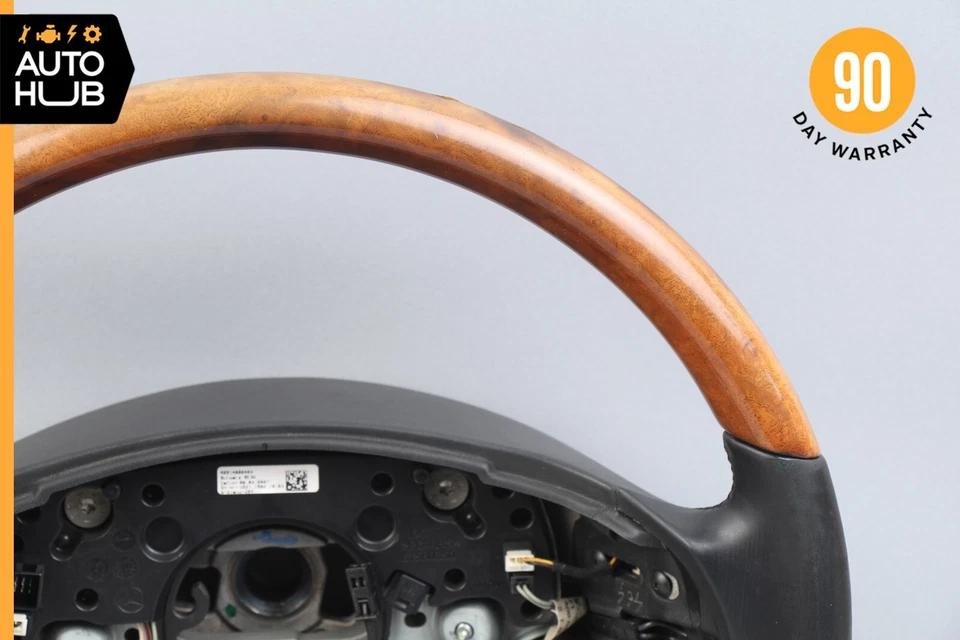 07-10 Volante conductor Mercedes W216 CL600 CL550 con palancas de cambio OEM Foto 3 de 4