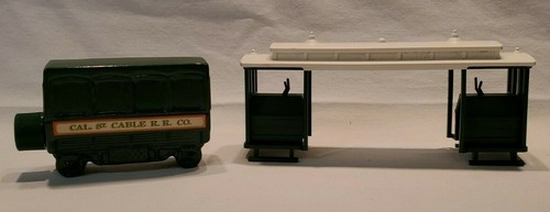 Vintage Avon Cable Car Decanter with Wild Country Aftershave (full) and Box - Picture 7 of 8