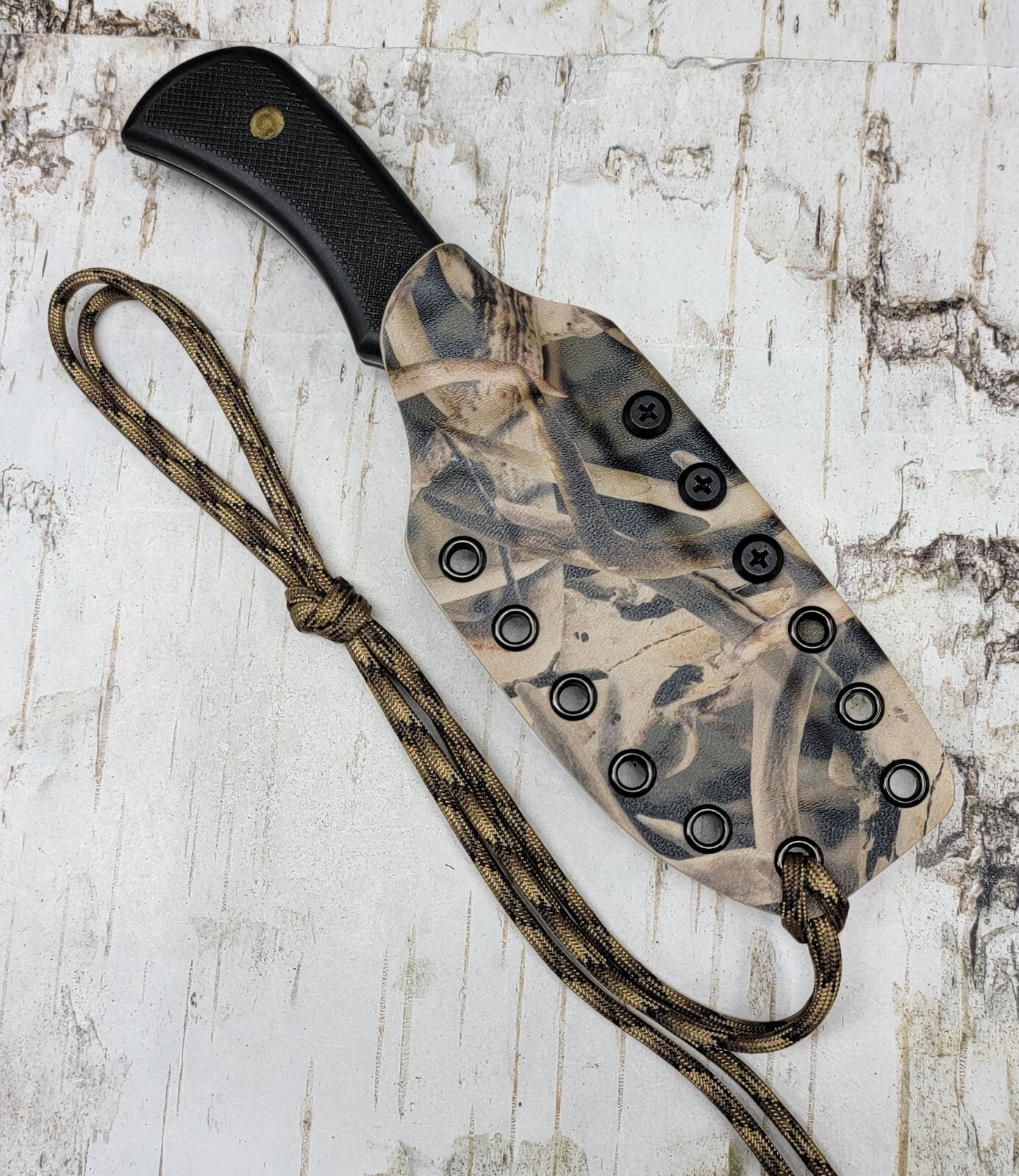 KYDEX SHEATH w COMBAT CLIP FOR KNIVES OF ALASKA ELK HUNTER, KOA063 eBay