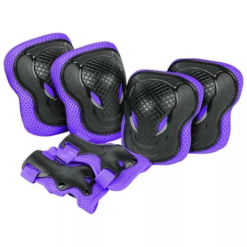 6Stk Schutzausrüstung Set Protektoren Kinder Knieschoner Schoner Inline Skates!! - Bild 17 von 49