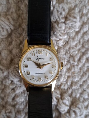 Vintage Herren Damen Endura Uhr funktioniert siehe Link zum Video in Beschreibung