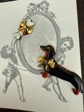 Lunch at the Ritz Petit Dejeuner Chew Toy Earrings (Post)