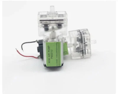 DC 1.5V-3.7V 3V Transparent Mini Air Pump Micro DC Motor Fish Tank Oxygen Pump