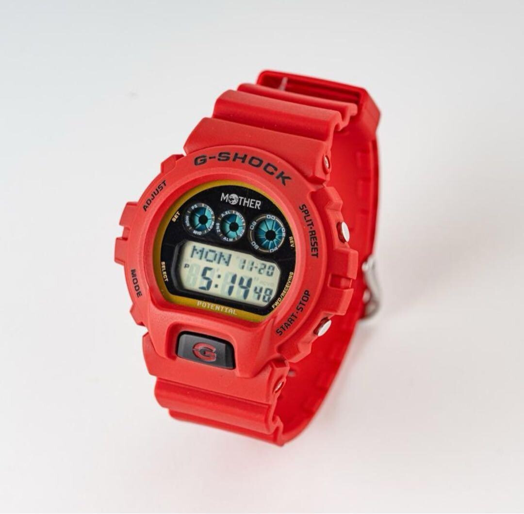 G-SHOCK 赤 Mother × G-SHOCK GW-6900MOT24-4JR Watch Red limited edition